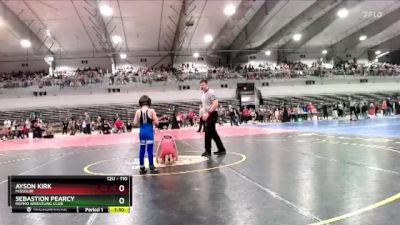 110 lbs Champ. Round 1 - Sebastion Pearcy, Repmo Wrestling Club vs Ayson Kirk, Missouri