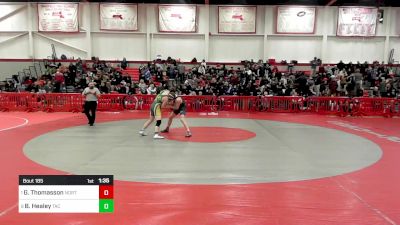 170 lbs Quarterfinal - Gabriel Thomasson, Norton vs Broc Healey, Taconic