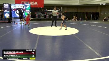 62 lbs Round 1 - Illianna Sailas-Lara, Pomona Elite (PWCC) vs Harlee Munoz, Mishawaka Wrestling Club