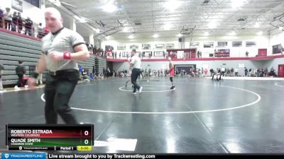 125 lbs Champ. Round 1 - Quade Smith, Chadron State vs Roberto Estrada, Western Colorado