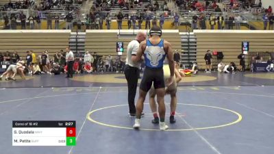 165 lbs Consi Of 16 #2 - Geno Quodala, Navy vs Marcus Petite, Buffalo