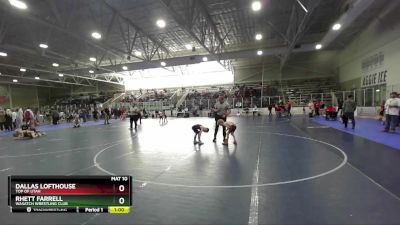 64 lbs Round 4 - Dallas Lofthouse, Top Of Utah vs Rhett Farrell, Wasatch Wrestling Club