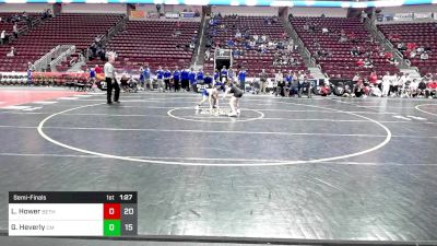 107 lbs Semifinal - Louden Hower, Bethlehem Catholic vs Gavin Heverly, Central Mountain