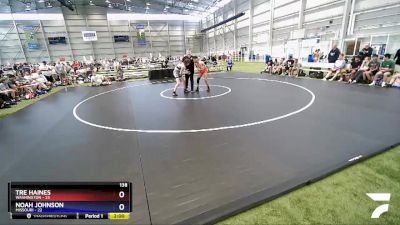 138 lbs Round 2 (8 Team) - Tre Haines, Washington vs Noah Johnson, Missouri