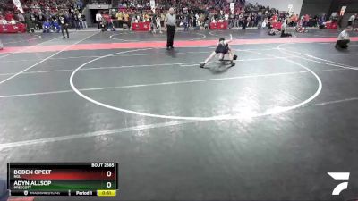 79 lbs Cons. Round 2 - Boden Opelt, NGL vs Adyn Allsop, Prescott