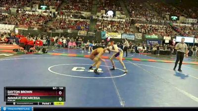 Champ. Round 1 - Dayton Brown, Jefferson vs Navarjo Escarcega, Poplar