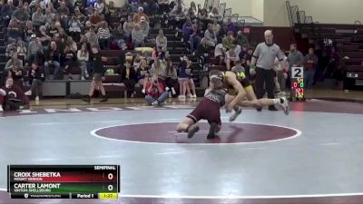 132 lbs Semifinal - Croix Shebetka, Mount Vernon vs Carter Lamont, Vinton-Shellsburg