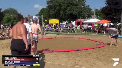 Round 1 - Cael Milder, Eastern Iowa Wrestling Club vs Braylen Bieber, Indee Mat Club