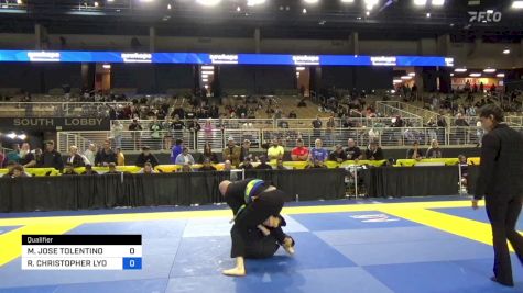 MIGUEL JOSE TOLENTINO vs RYAN CHRISTOPHER LYONS 2024 Pan Jiu Jitsu IBJJF Championship