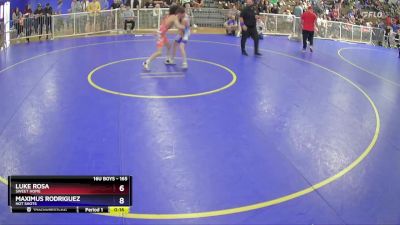 106 lbs Semifinal - Elijah Borrayo, Salem Elite Mat Club vs Evan Provost, COWA