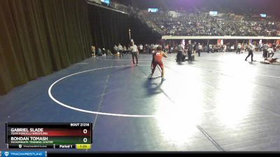 135 lbs Round 4 - Gabriel Slade, Team Porcelli Wrestling vs Bohdan Tomash, McDominate Training Center