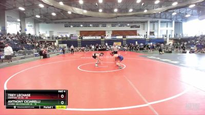 118 lbs Round 2 (3 Team) - Trey LeChase, Fairport Sr HS vs Anthony Ciciarelli, Cicero-No.Syracuse HS