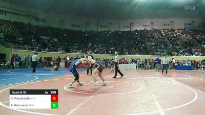 133 lbs Round Of 32 - Aidan Froysland, Newcastle Youth Wrestling vs Asher Robinson, Perry Wrestling Club