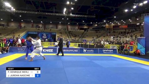 PAULO HENRIQUE MERLIN vs JOSE JUREMA NASCIMENTO DE CARVAL 2024 Pan Jiu Jitsu IBJJF Championship