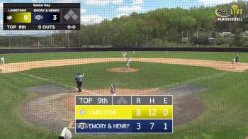 Replay: Limestone vs Emory & Henry | Apr 15 @ 12 PM