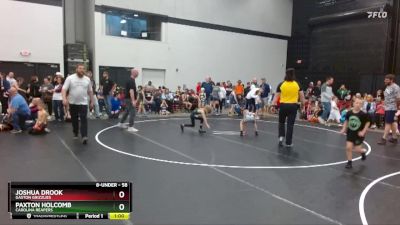 58 lbs Semifinal - Joshua Drook, Gaston Grizzlies vs Paxton Holcomb, Carolina Reapers