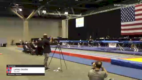 Lainey Jacobs - Tumbling, Top Star - 2021 USA Gymnastics Championships
