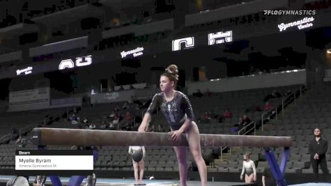 Myelle Byram - Beam, Xtreme Gymnastics M - 2022 Elevate the Stage Toledo presented by Promedica