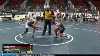 108 lbs Semis & 1st Wrestleback (8 Team) - Logan Logan, Rhino Elite vs Logan Carstensen, Funky Monkeys