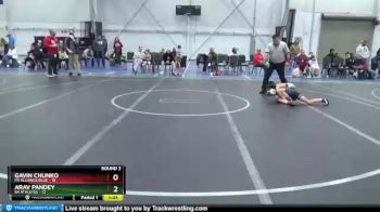 72 lbs Round 2 (8 Team) - Arav Pandey, 84 Athletes vs Gavin Chunko, PA Alliance Blue