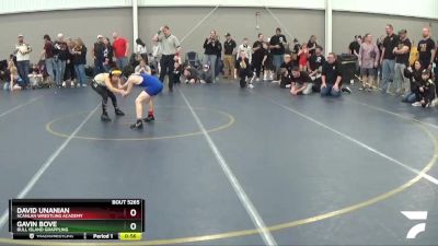 71 lbs Quarterfinal - Gavin Bove, Bull Island Grappling vs David Unanian, Scanlan Wrestling Academy