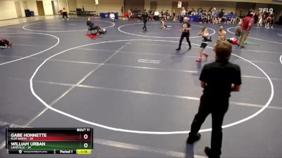 84 lbs Finals (8 Team) - Gabe Honnette, Flat Earth vs William Urban, Lakeville