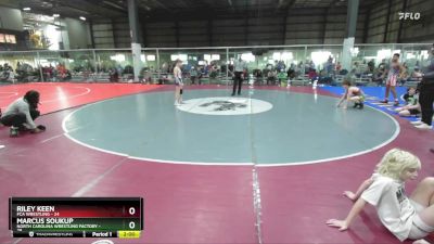 106 lbs Round 5 (6 Team) - Riley Keen, FCA WRESTLING vs Marcus Soukup, NORTH CAROLINA WRESTLING FACTORY