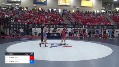 45 kg Quarters - Corey Brown, HeadHunters Wrestling Club vs Jose Cordero, Higher Calling Wrestling Club