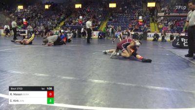 90 lbs Consy 4 - Rohn Mason, Berwick vs Carson Kirk, Juniata