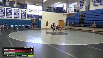 141 lbs 1st Place Match - Gaige Owens, Eureka vs Sean Conway, Chicago