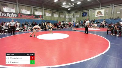 144 lbs 3rd Place - Hercules Windrath, Fountain Valley vs Braden Priest, Bakersfield