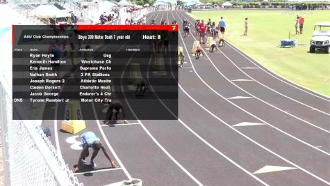 Youth Boys' 200m, Finals 8 - Age 7