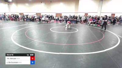 100 lbs Rnd Of 16 - Madison Heinzer, Royalty Wrestling Club vs Jhaile De Guzman, Ascend Wrestling Academy