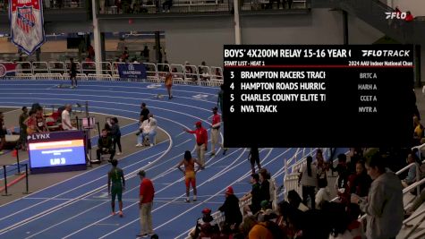 Youth Boys' 4x200m Relay, Finals 1 - Age 15-16