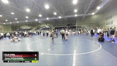 245 lbs Round 4 - Tilisa Matakaiongo, Iron County Wrestling Academy vs Kylie ONeil, Uintah Girls Wrestling Club