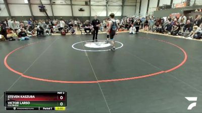 126 lbs Cons. Round 3 - Steven Kaszuba, IL vs Victor Larso, Colorado