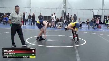 140 lbs Finals (2 Team) - Rory Dixon, 84 Athletes vs Luke Bourg, Headhunters
