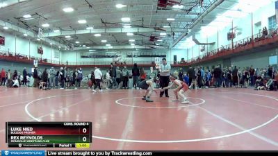 95 lbs Cons. Round 4 - Luke Nied, Bulldog Premier vs Rex Reynolds, Zionsville Wrestling Club