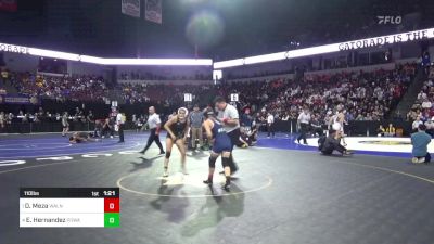 110 lbs Semifinal - Deandra Meza, Walnut vs Eden Hernandez, Poway