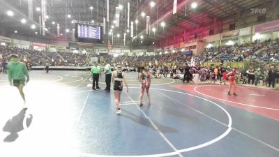 109 lbs Round Of 32 - Sylvana Adame, Las Animas Junior High vs Hailey Black, Del Norte