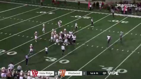 Replay: Vista Ridge vs Westwood | Oct 15 @ 7 PM