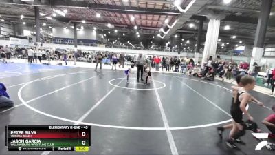 45 lbs 5th Place Match - Jason Garcia, Williamsburg Wrestling Club vs Peter Silva, Virginia Beach