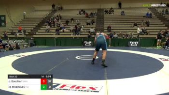 285 lbs Quarterfinal - Joseph Goodhart, Drexel vs Michael Mcaleavey, The Citadel