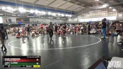 85 lbs Placement Matches (8 Team) - Cody Clarke, RWA vs Kade Morrison, NC National Team