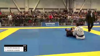 CÁSSIO FELIPE SOUSA COSTA vs FELLIPE ANDREW LEANDRO SILVA 2022 IBJJF Jiu-Jitsu CON International