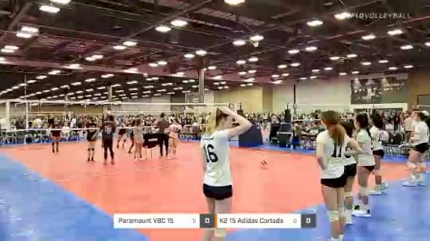 Paramount VBC 15 vs K2 15 Adidas Cortada - 2022 JVA Summerfest presented by Nike