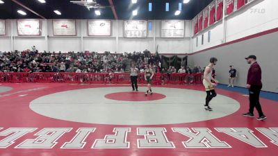 126 lbs Round Of 16 - David Hunt, Bristol County/Dighton Rehoboth vs Isiah Wood, Southwick-Tolland