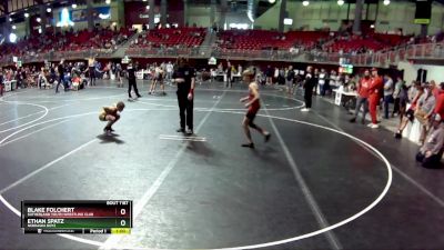 75 lbs Semifinal - Ethan Spatz, Nebraska Boyz vs Blake Folchert, Sutherland Youth Wrestling Club