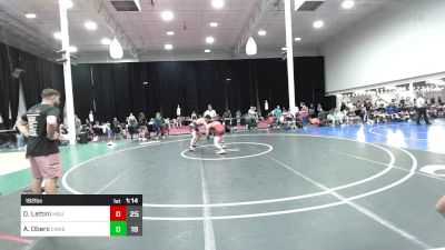 192 lbs Rr Rnd 1 - Domenick Lettini, Mauraders vs Adam Oberc, Empire Wrestling Academy Black