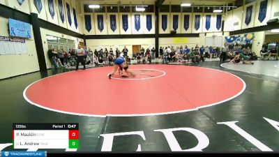 135lbs Cons. Round 4 - Lily Andrew, Tahoma (Girls) vs Payton Mauldin, St. Helens